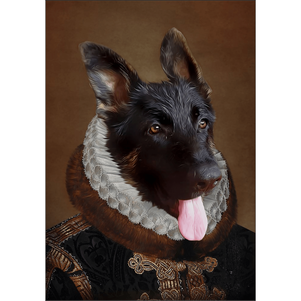 The Duke: Personalized Dog Posters