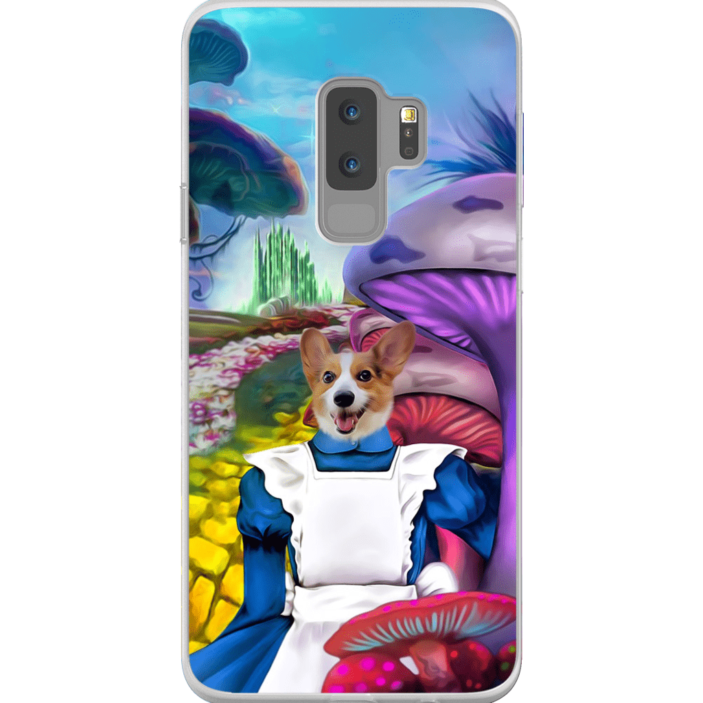 &#39;Alice in Doggoland&#39; Personalized Phone Case