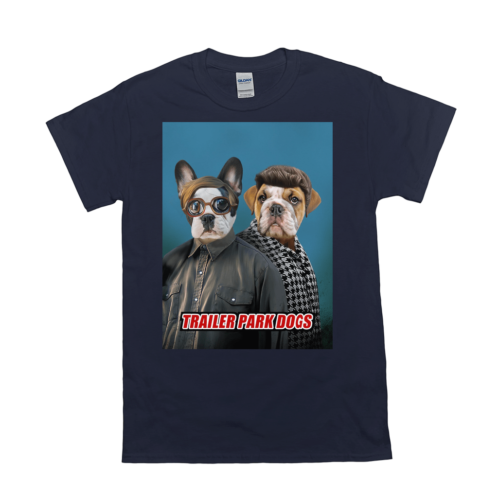 &#39;Trailer Park Dogs 2&#39; Personalized 2 Pet T-Shirt