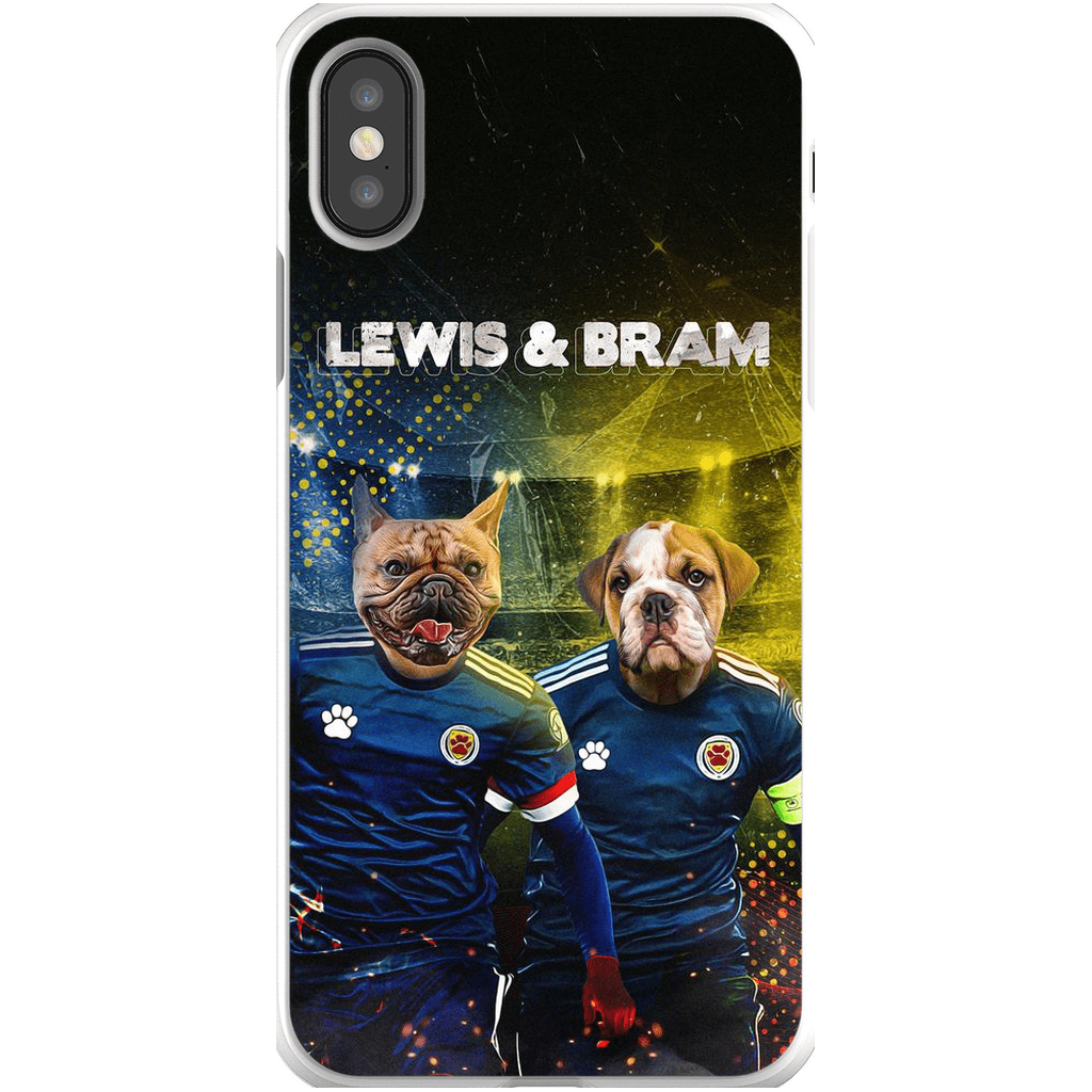 &#39;Scotland Doggos&#39; Personalized 2 Pet Phone Case