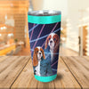 Load image into Gallery viewer, &#39;1980s Lazer Portrait (Female)&#39; Personalized Tumbler