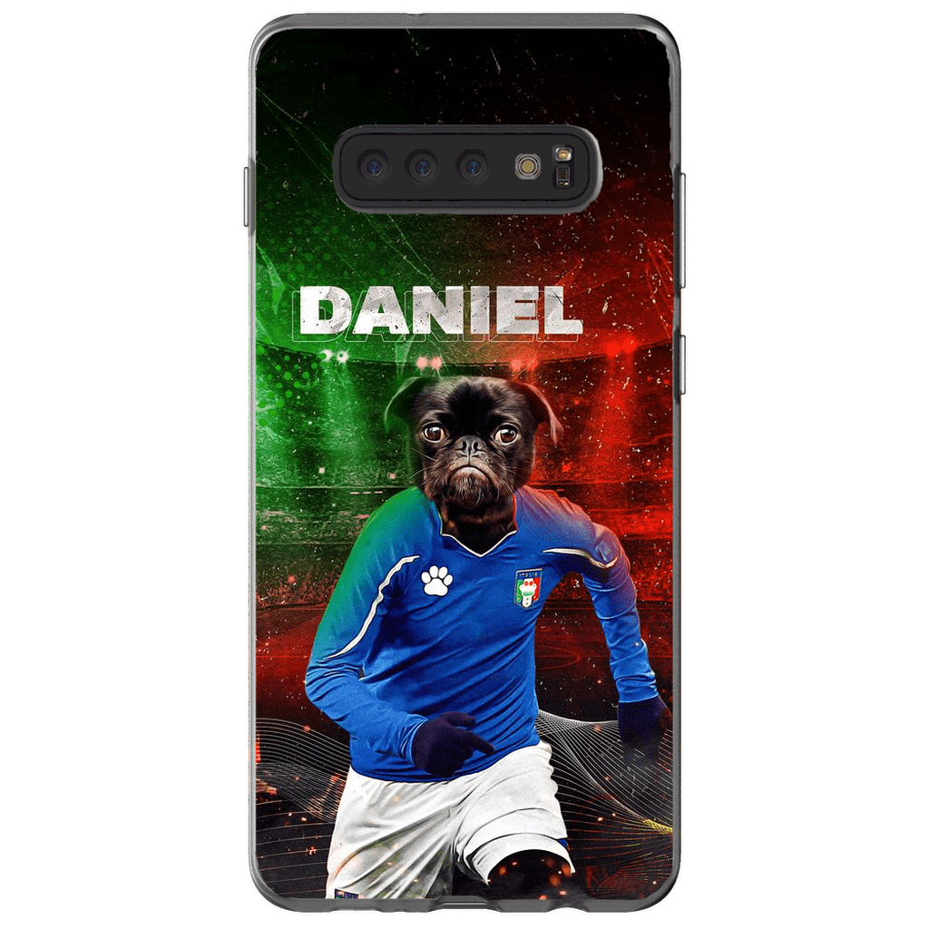 &#39;Italy Doggos Soccer&#39; Personalized Phone Case