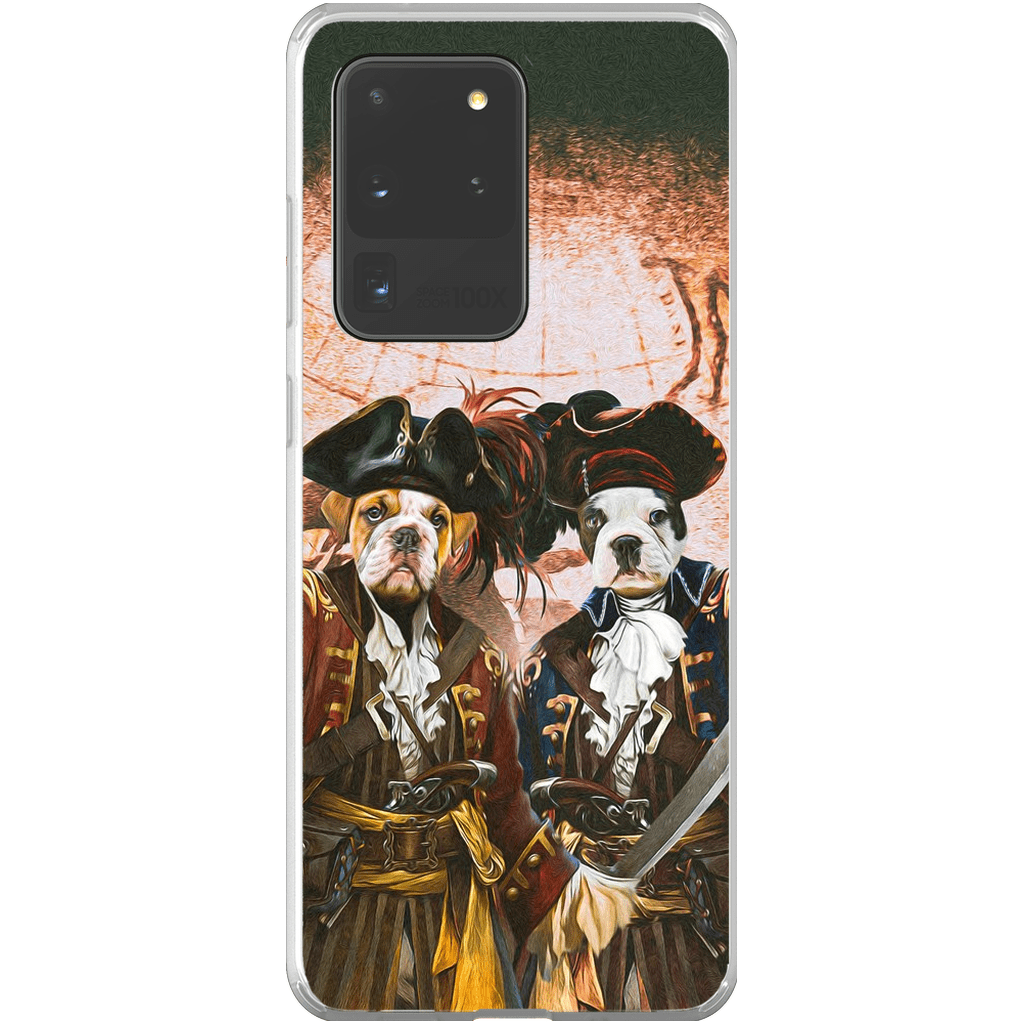 &#39;The Pirates&#39; Personalized 2 Pet Phone Case