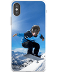 Funda para móvil personalizada 'El snowboarder'