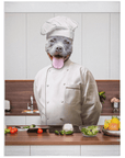 Manta personalizada para mascotas 'El Chef' 