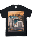 Camiseta personalizada con 2 mascotas 'The Truckers'