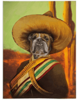 'El Jefe' Personalized Pet Blanket