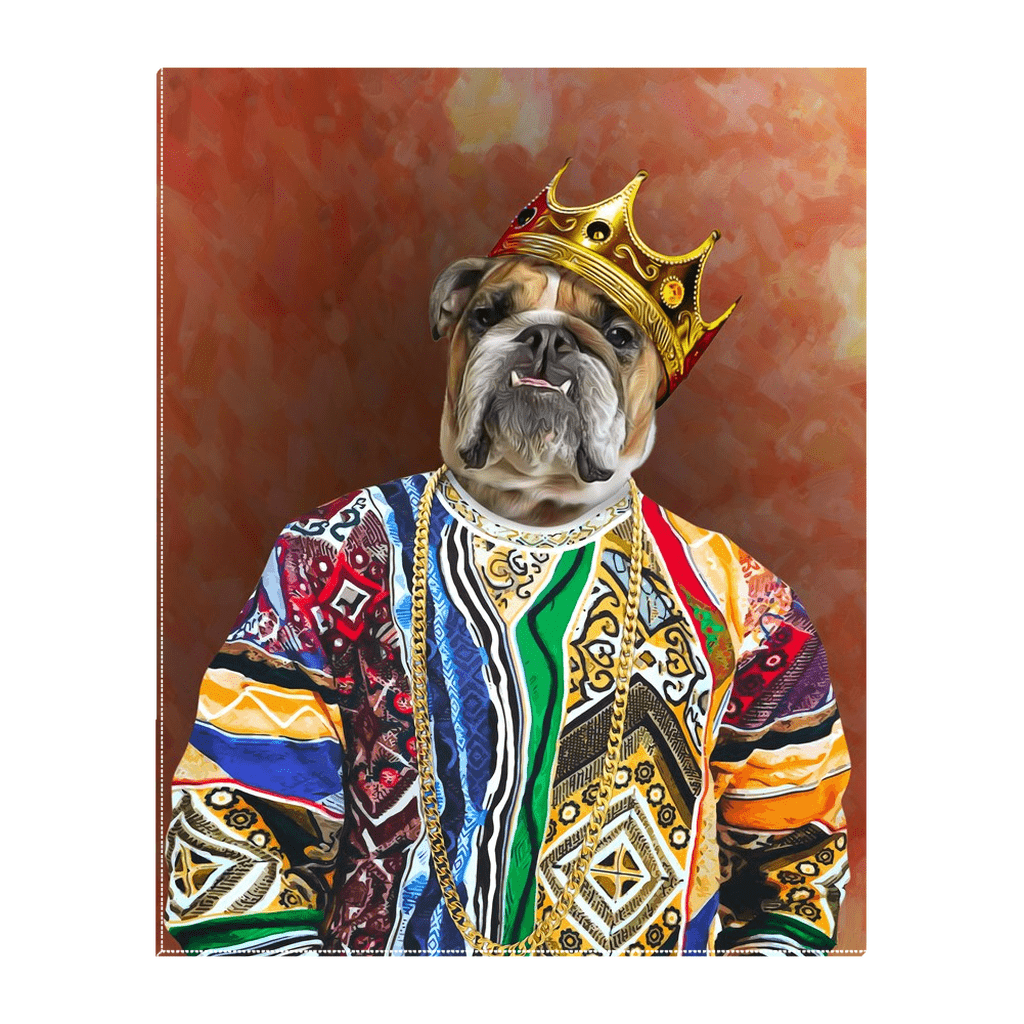 &#39;Notorious D.O.G.&#39; Personalized Pet Standing Canvas