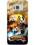 'Street Doggos' Funda personalizada para teléfono con 3 mascotas