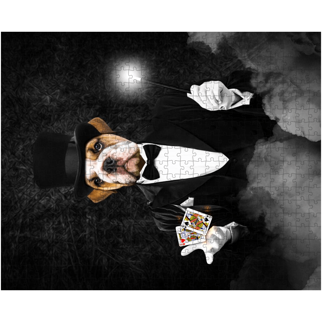 &#39;The Magician&#39; Personalized Pet Puzzle