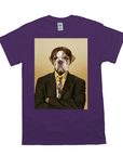 Camiseta personalizada para mascotas 'Dwight Woofer' 