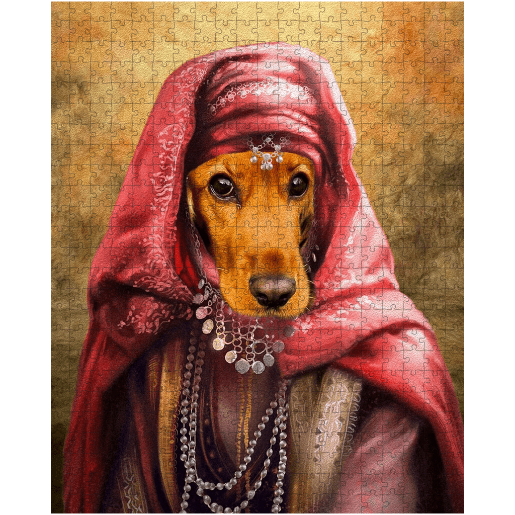 &#39;The Persian Princess&#39; Personalized Pet Puzzle