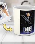 'Dog in Black' Personalized Pet Mug