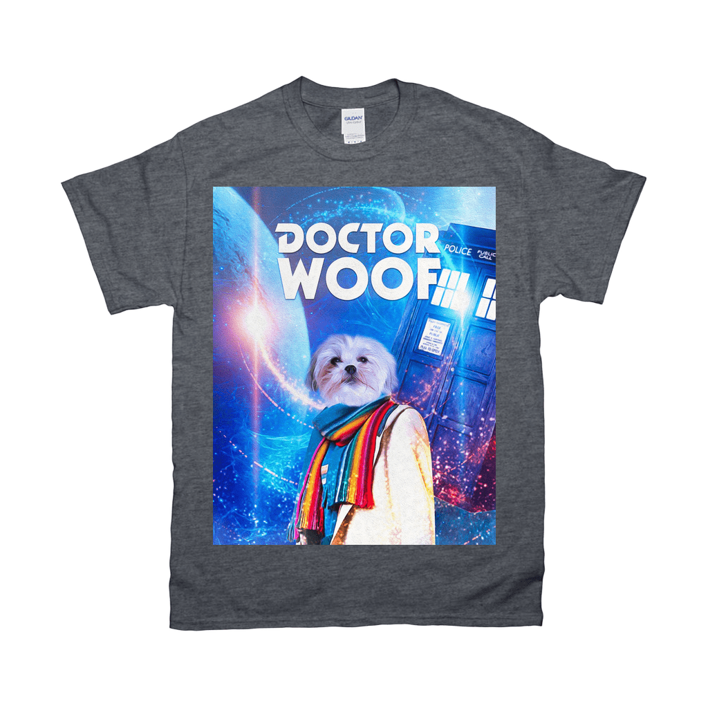 &#39;Dr. Camiseta personalizada para mascotas Woof (hembra)