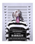 'The Guilty Doggo' Personalized Pet Standing Canvas