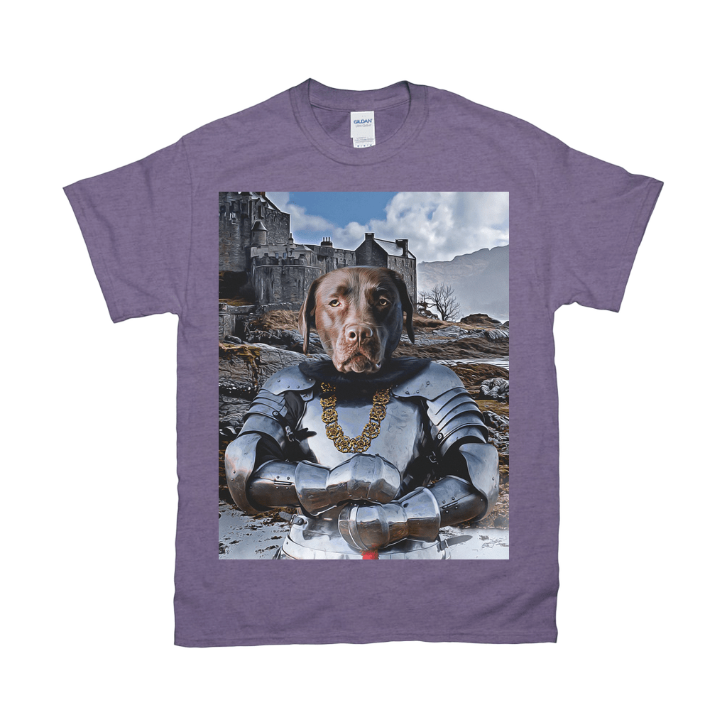 &#39;The Knight&#39; Personalized Pet T-Shirt