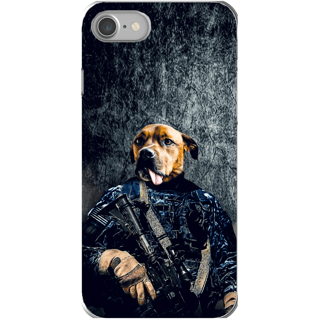 &#39;The Navy Veteran&#39; Personalized Phone Case
