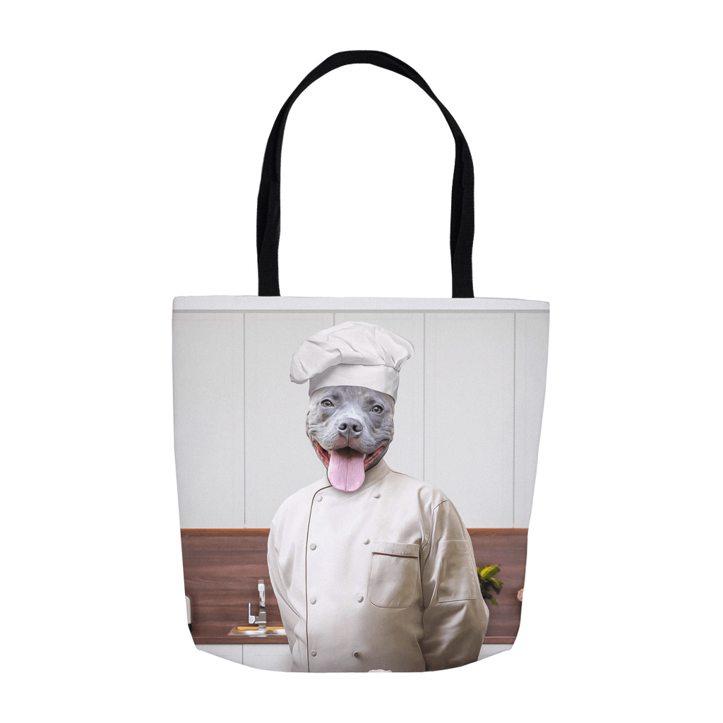 &#39;The Chef&#39; Personalized Tote Bag