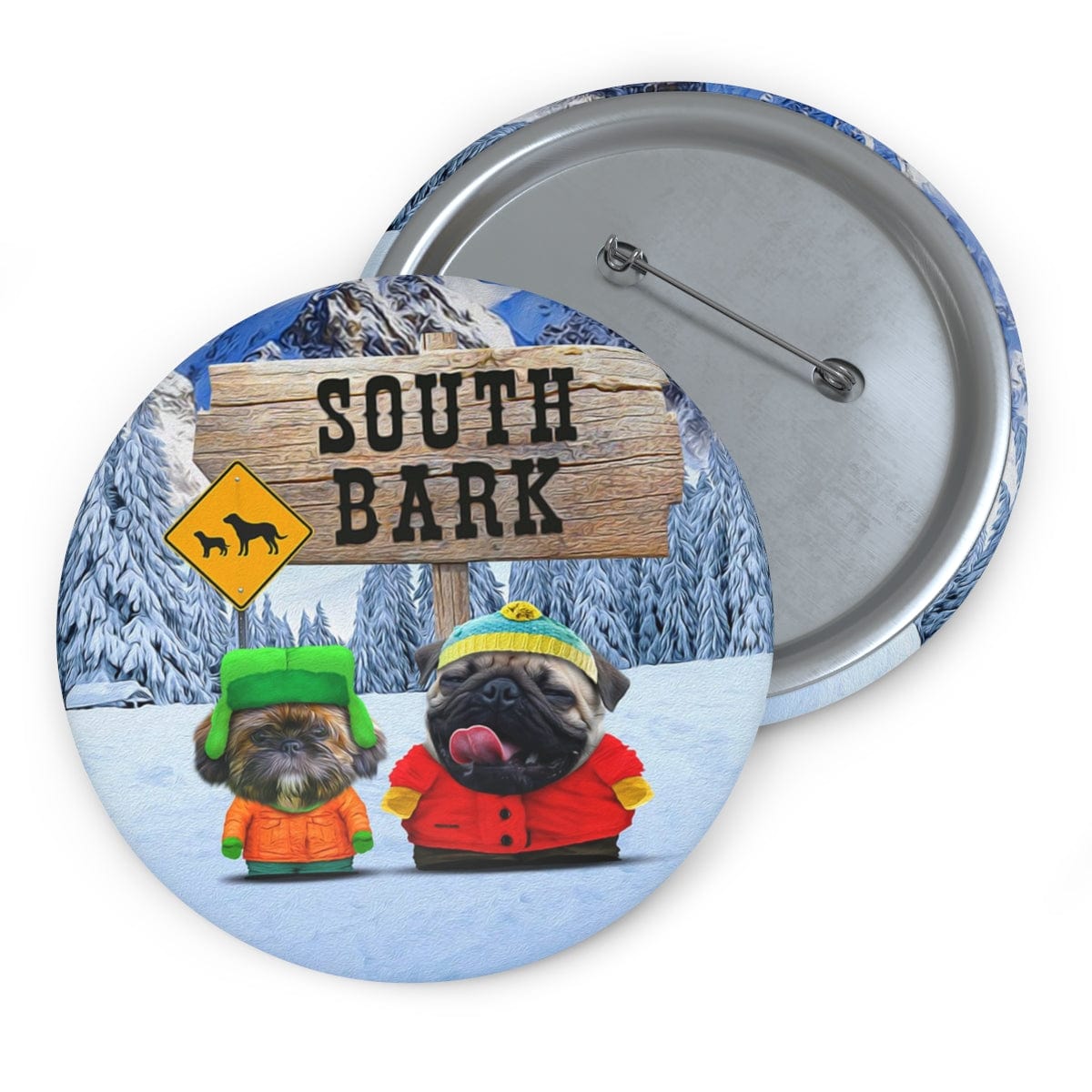 South Bark ( 2 - 4 Pets) Custom Pin