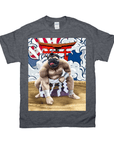 'The Sumo Wrestler' Personalized Pet T-Shirt