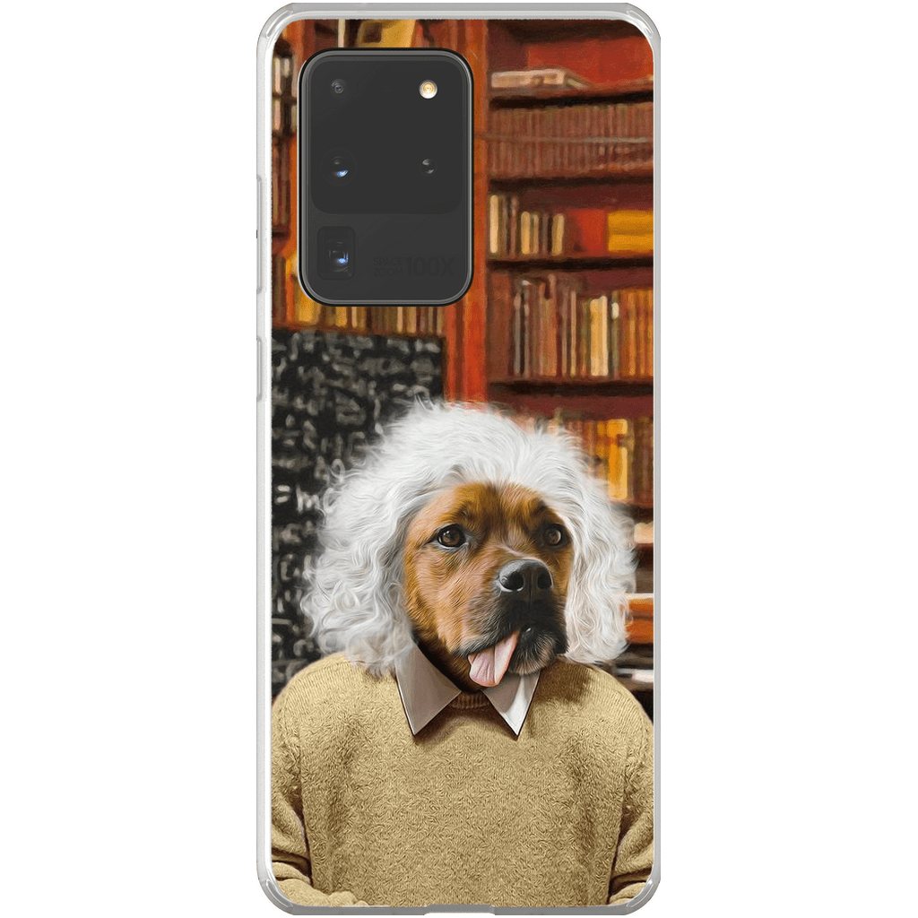 &#39;Albert Pawstein&#39; Personalized Phone Case