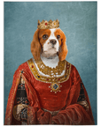 'The Queen' Personalized Pet Blanket