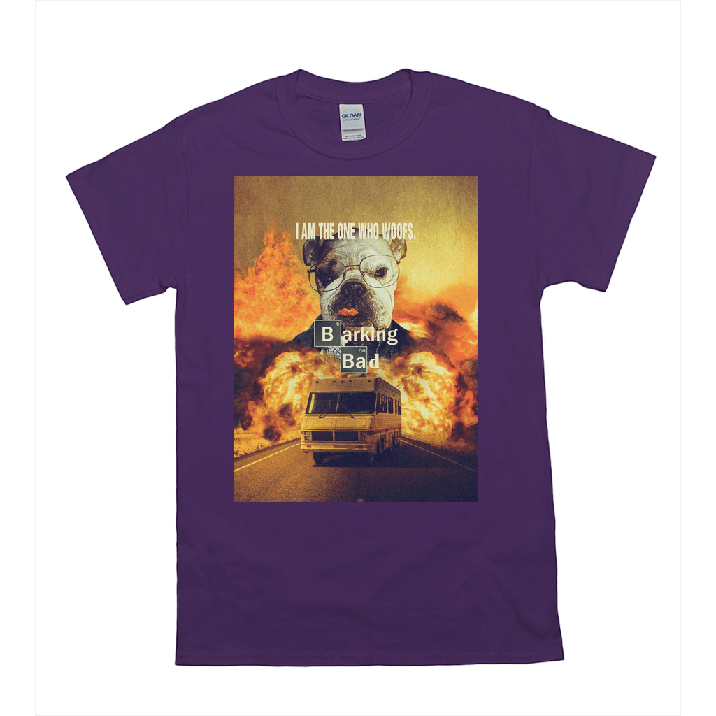 &#39;Barking Bad&#39; Personalized Pet T-Shirt