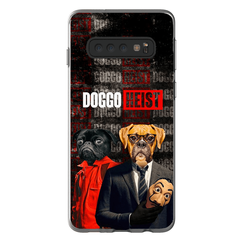 &#39;Doggo Heist&#39; Personalized 2 Pet Phone Case