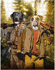 'The Hunters' Personalized 2 Pet Puzzle