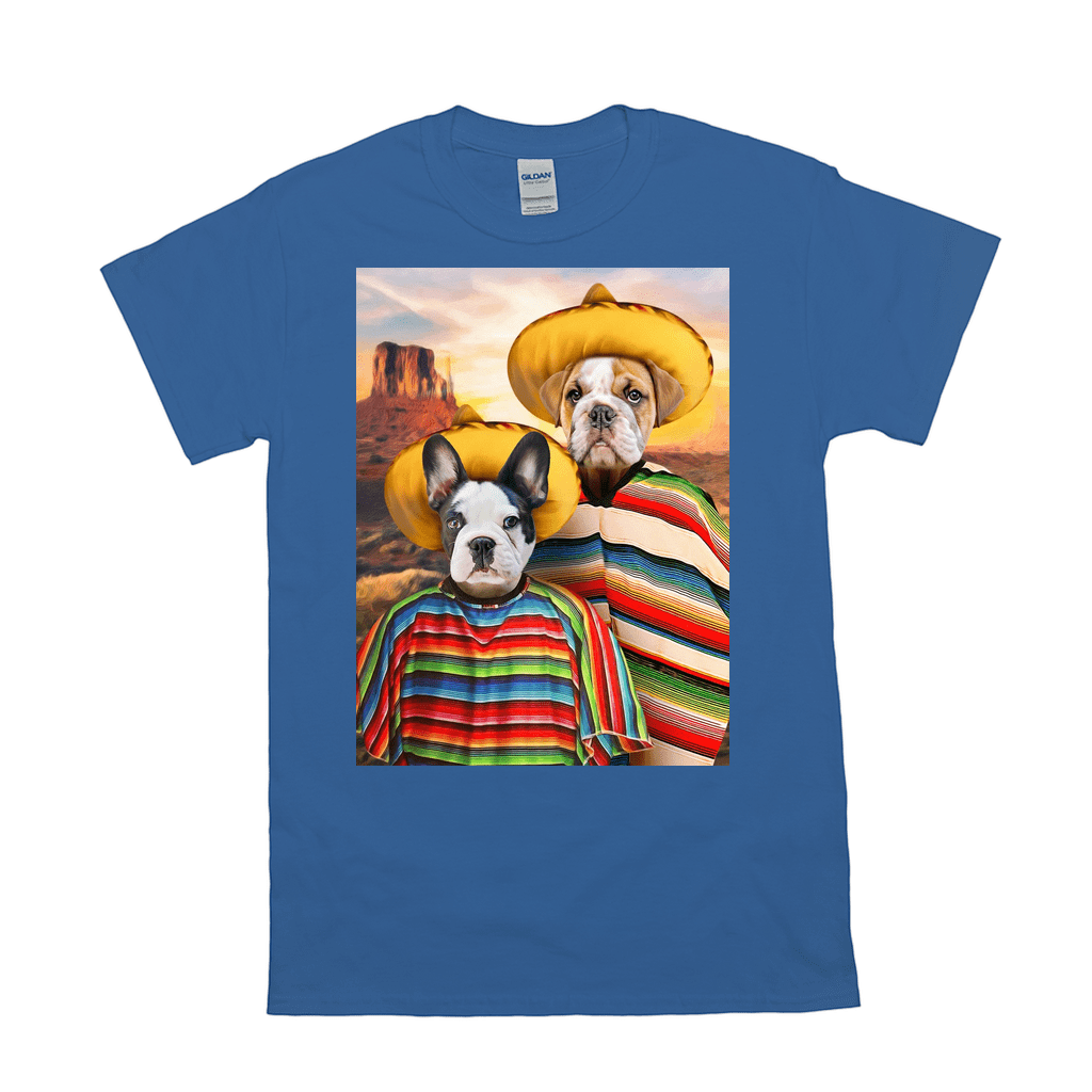 Camiseta personalizada para 2 mascotas &#39;2 Amigos&#39; 