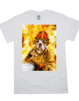 'The Firefighter' Personalized Pet T-Shirt
