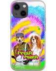 'The Fresh Pooch' Personalized 2 Pet Phone Case