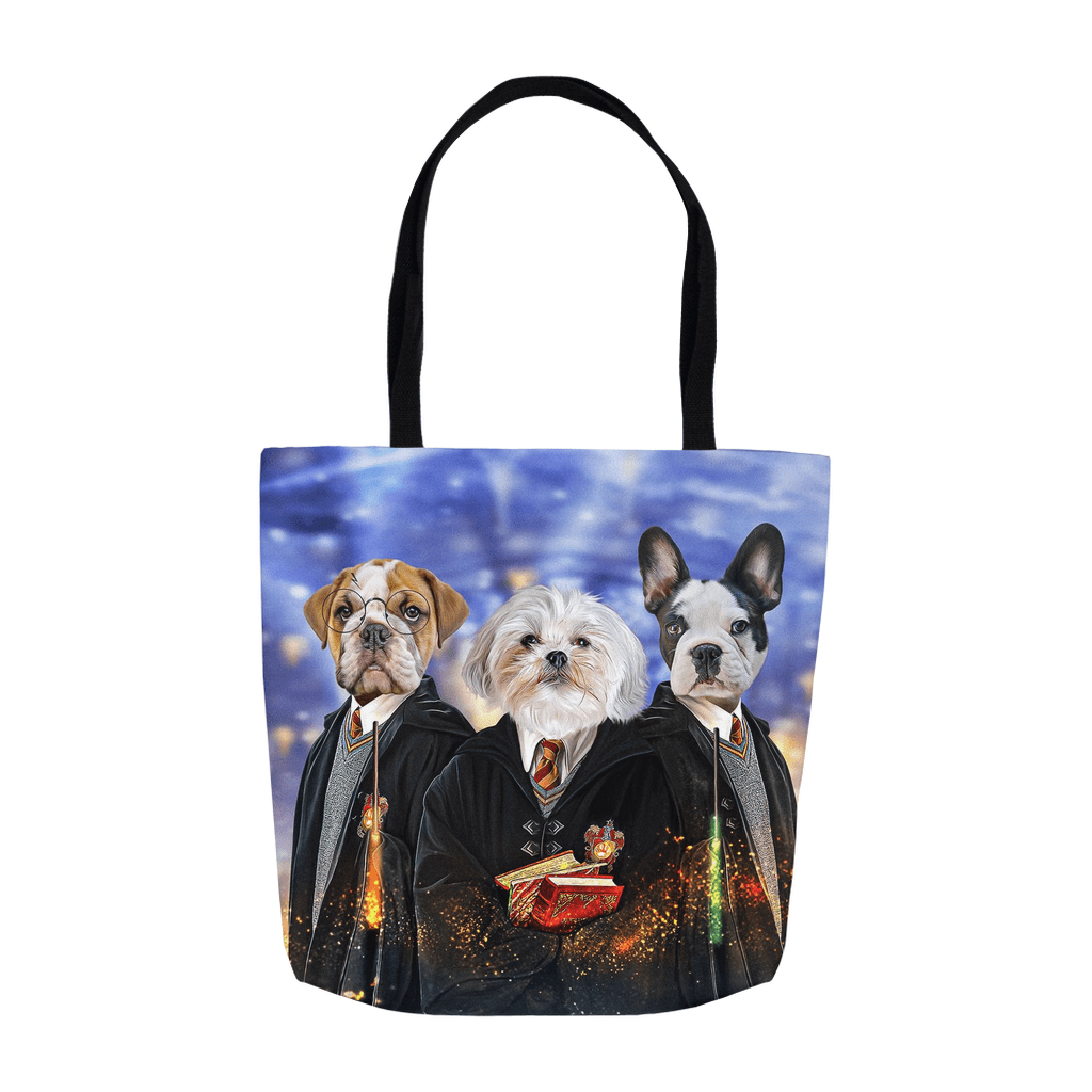 &#39;Harry Doggers&#39; Personalized 3 Pet Tote Bag