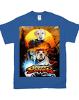 Camiseta personalizada para 2 mascotas 'Street Doggos'