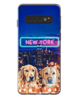 Funda personalizada para teléfono con 2 mascotas 'Doggos of New York'