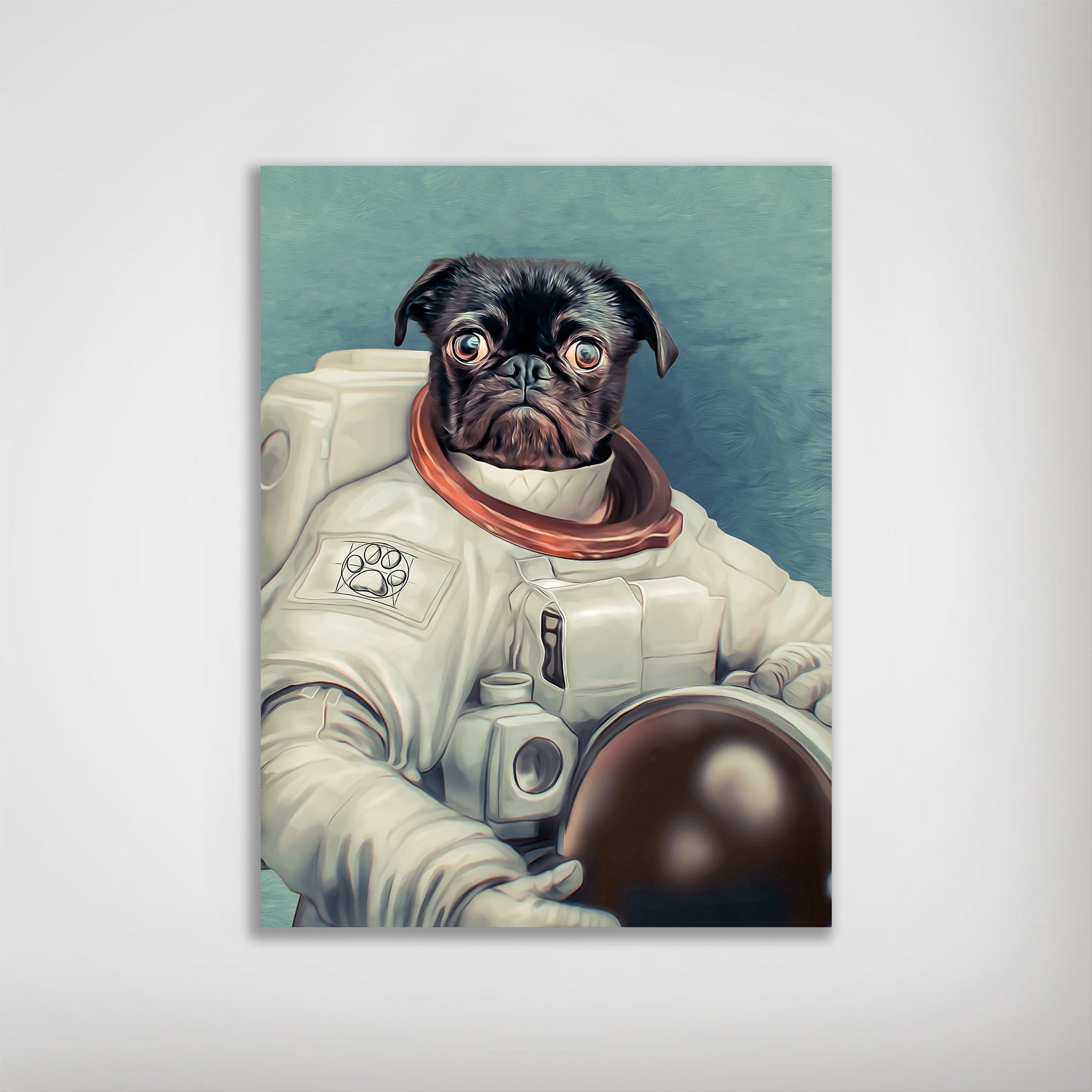 El astronauta: cartel personalizado
