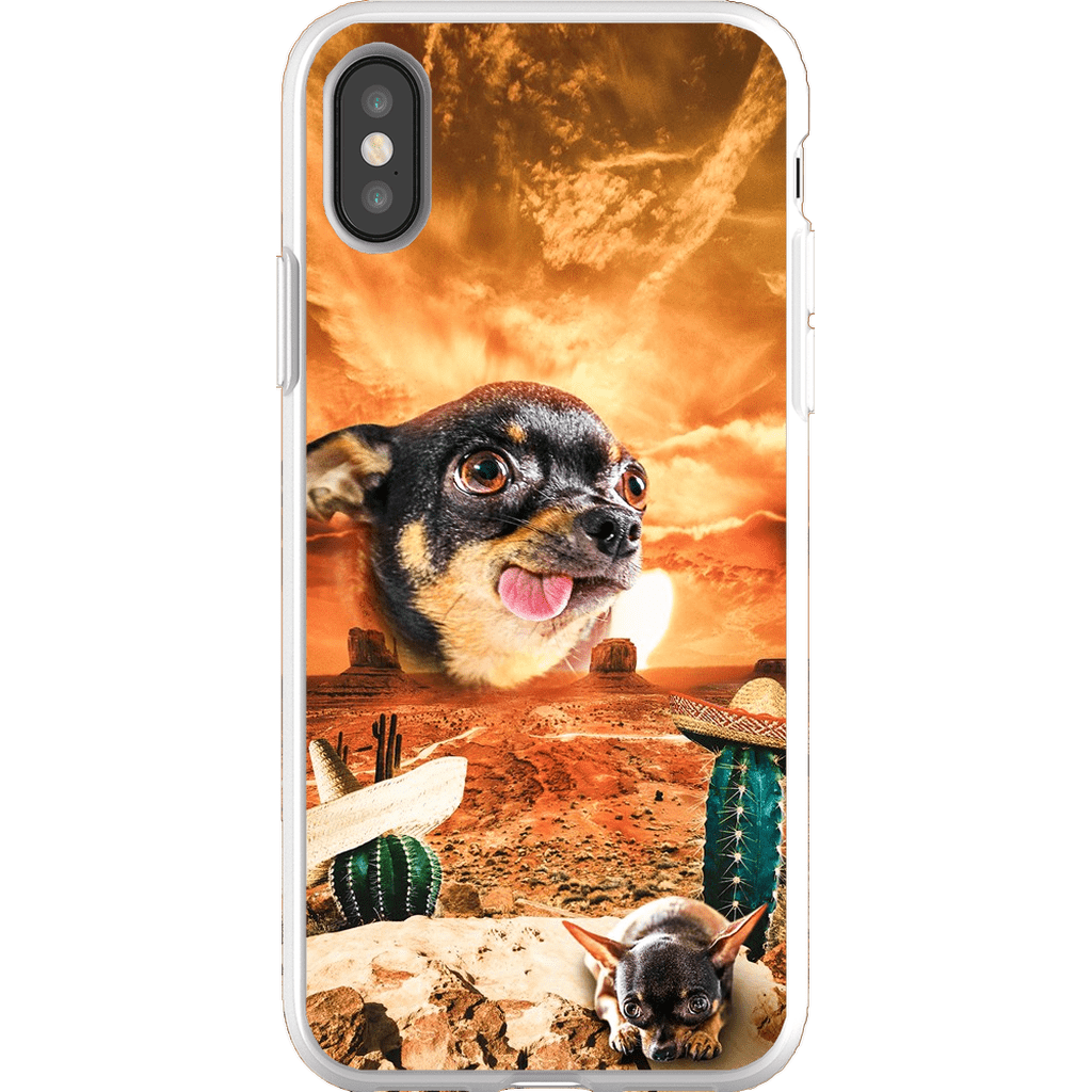 &#39;Mexican Desert&#39; Personalized Pet Phone Cases