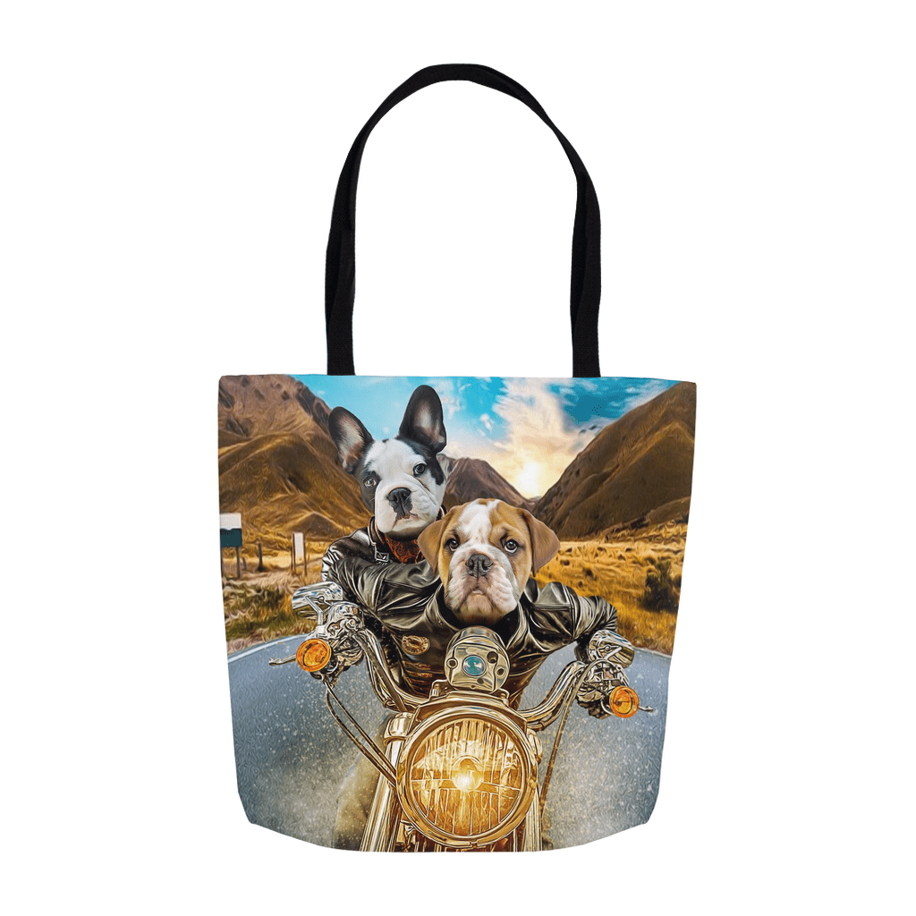 &#39;Harley Wooferson&#39; Personalized 2 Pet Tote Bag