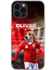 'Denmark Doggos Soccer' Personalized Phone Case