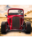 'The Hot Rod' Personalized Pet Poster