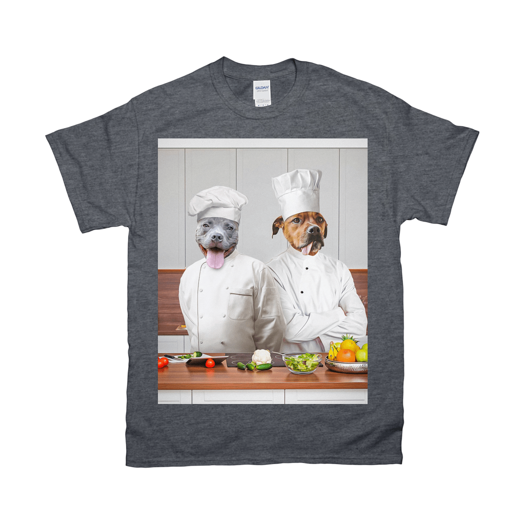 &#39;The Chefs&#39; Personalized 2 Pet T-Shirt