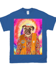 'The Hippie (Female)' Personalized Pet T-Shirt