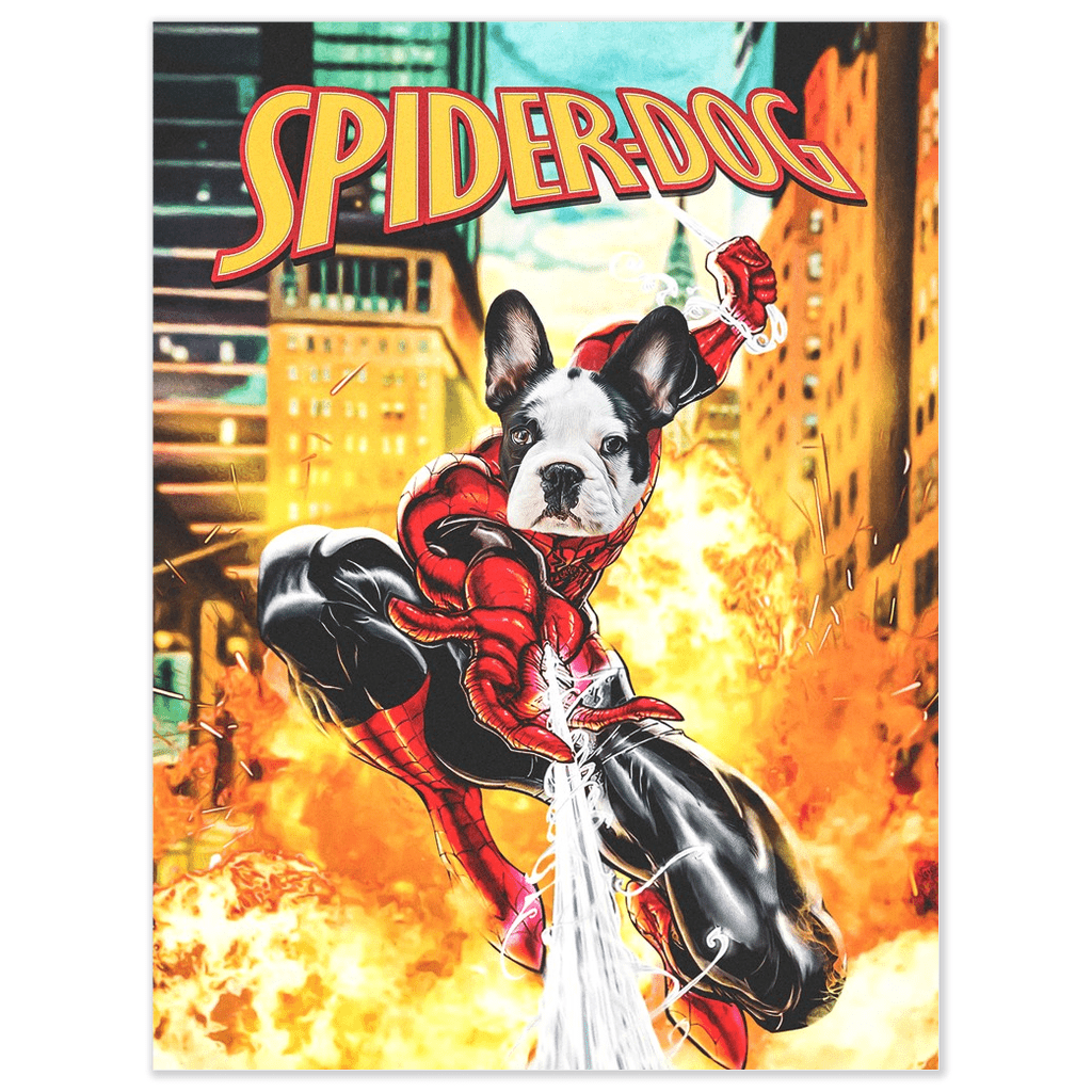 &#39;SpiderPaw&#39; Personalized Pet Poster