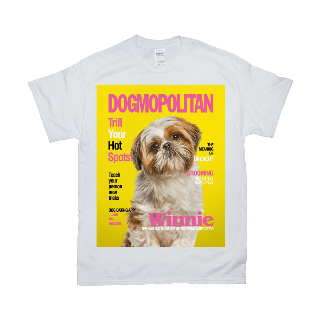 &#39;Dogmopolitan&#39; Personalized Pet T-Shirt
