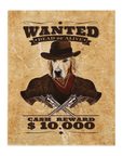 Lienzo personalizado para mascotas 'The Wanted'