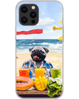 'The Beach Dog' Personalized Phone Case