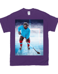 'The Hockey Player' Personalized Pet T-Shirt