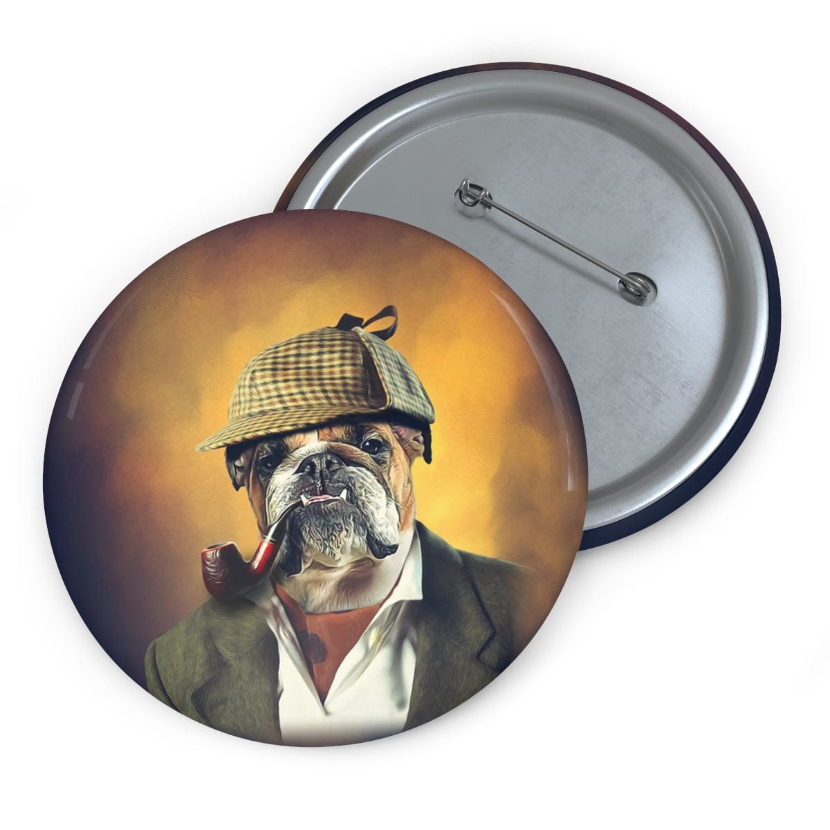 Sherlock Doggo Custom Pin