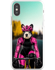 'The Female Cyclist' Personalized Phone Case