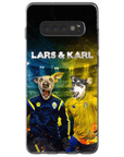 'Sweden Doggos Euro Football' Personalized 2 Pet Phone Case